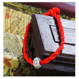 925 Silver Red String Zodiac Bracelet