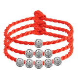 925 Silver Red String Zodiac Bracelet