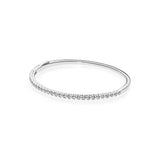 925 Silver Sparkling Wishbone Heart Pav? Crystal Bracelet