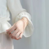 925 Silver Double-layer Magnetic Bracelet for Women