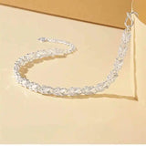 925 Sterling Silver Bracelet Chain Classic Lady Jewelry