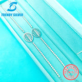 925 Silver Bracelet Girls Fall/Winter Light Gift