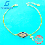 925 Silver Bracelet for Girls Fall/Winter Light Advanced Gift
