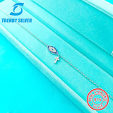 925 Silver Bracelet for Girls Fall/Winter Light Advanced Gift