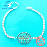 925 Silver Bracelet Girls Fall/Winter Light Gift