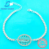925 Silver Bracelet Girls Fall/Winter Light Gift