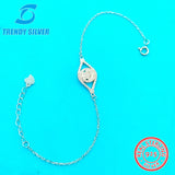 925 Silver Bracelet for Girls, Fall/Winter Light Advanced Gift
