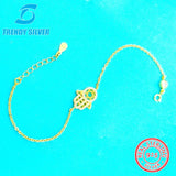 925 Silver Bracelet for Girls Fall/Winter Advanced Gift