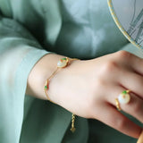 925 Silver Women's Bracelet Retro Style High Sense