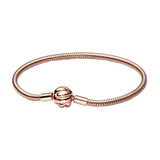 925 Silver Charm Bracelets Snake Chain for Women