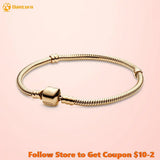 925 Sterling Silver Snake Chain Bracelet for Women