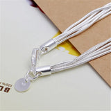 925 Silver Bracelet Wedding Charms Heart Lovely Lady Valentine Gift