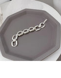 925 Sterling Silver Geometric Bracelet for Women