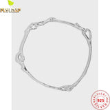 925 Silver Branches Bracelet For Women Style Femme Jewelry