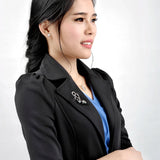 925 Silver Zircon Mosaic Brooch for Women