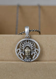 925 Silver Buddha Charm Pendant