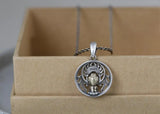 925 Silver Buddha Charm Pendant