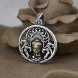 925 Silver Buddha Charm Pendant