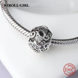 925 Silver Butterfly Charms Zircon Beads for Bracelet