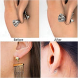 925 Silver Butterfly Earring Back Plug Base Ear Studs Back Metal Earring Stopper