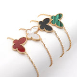 925 Silver Butterfly Bracelet Wedding Party Jewelry Gift