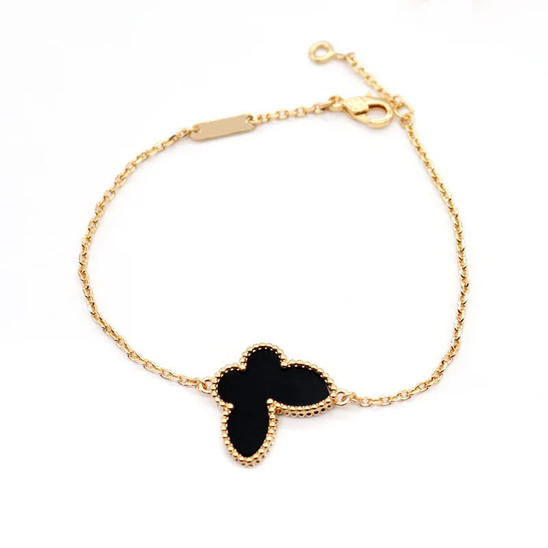 925 Silver Butterfly Bracelet Wedding Party Jewelry Gift
