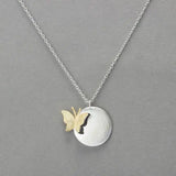 925 Sterling Silver Butterfly Necklace for Women Gift