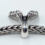 925 Silver Butterfly Stopper Spacer for European Jewelry