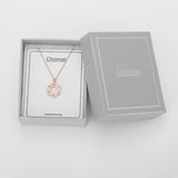 925 Silver Camellia Necklace Pendant For Women