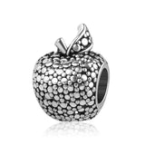 925 Silver Dog MOM Crown Charm Beads Fit Pendant Bracelet