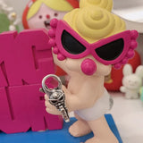 925 Silver Cartoon Clasp Lock European Jewelry Beads