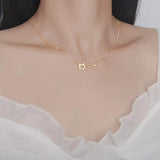 925 Silver Cat Fish Necklace for Women Clavicle Chain Wedding Jewelry