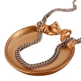 925 Silver Choker Necklace Wide Fine Jewelry Wedding Gift