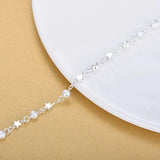 925 Silver Chain Hollow Ball Star Bracelet Fine Jewelry Party Accessory