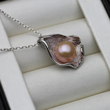 925 Silver Chain Freshwater Pearl Pendant