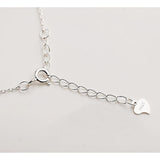 925 Silver Chain Labradorite Moonstone Bracelet with Cat Charm