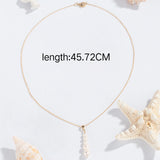 925 Silver Chain Necklace Freshwater Pearl Pendant Jewelry