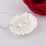 925 Sterling Silver Chain Necklace Romantic Valentines Jewelry for Women Girls