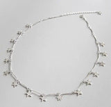 925 Silver Stars Pendant Necklace for Women Girl Gift