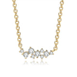 925 Silver CZ Constellation Necklace for Women