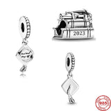 925 Silver Graduation Season Pendant for Bracelet Necklace