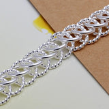 925 Silver Charm Bracelet Bridal Jewelry
