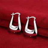925 Silver Charm Earrings Women Wedding Party Jewelry