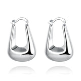 925 Silver Charm Earrings Women Wedding Party Jewelry