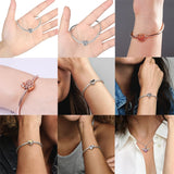 925 Silver Heart Charm Pendant for DIY Bracelet Love Gift Women Jewelry