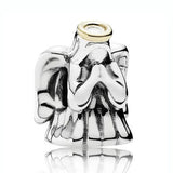 925 Silver Princess & Prince Angel Bella Bot Grandma Beads Bracelet DIY