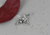 925 Sterling Silver Charm Frog Pendant Necklace Jewelry