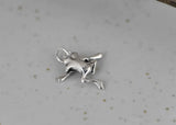 925 Sterling Silver Charm Frog Pendant Necklace Jewelry