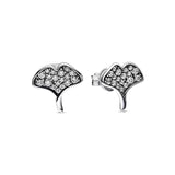 925 Sterling Silver Heart Shaped Asymmetric Earrings