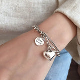 925 Silver Charms Bracelets For Women Retro Bracelet Gift Charm Bracelet
